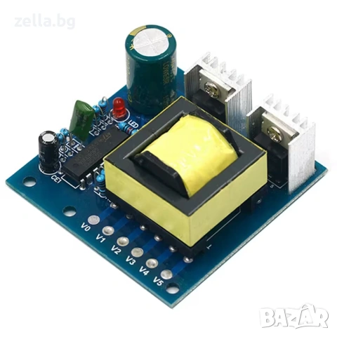 Инверторен модул 12V към 220V 150W, правоъгълна вълна, DIY авто конвертор 10248, снимка 8 - Друга електроника - 54661823