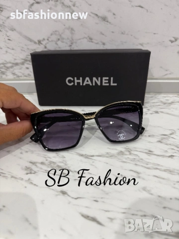 Chanel очила с лого, снимка 2 - Слънчеви и диоптрични очила - 54952776