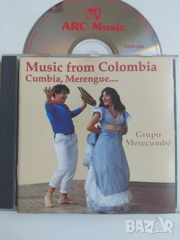 Music from Colombia - Cumbia, Merengue - оригинален диск музика