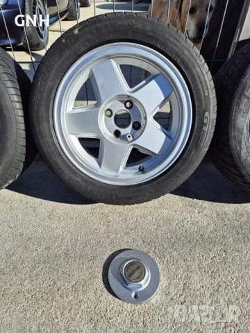 Джанти Ronal 15 цола 4х100 ,7j ,et25 ,205/50/15 Vw Bmw Opel Honda, снимка 4 - Гуми и джанти - 54470063