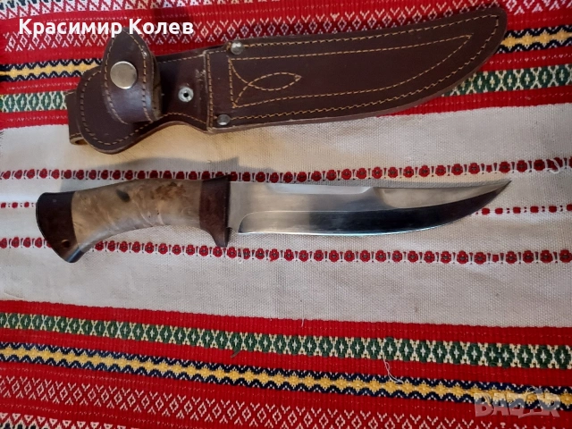 Нож ЗЛАТОУСТ , снимка 7 - Прибори за хранене, готвене и сервиране - 54671283