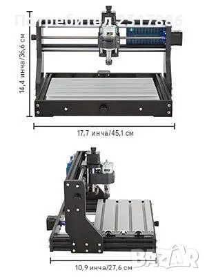  CNC 3018 Pro Mini лазерна гравираща машина с 3 оси, снимка 7 - Други машини и части - 55509280