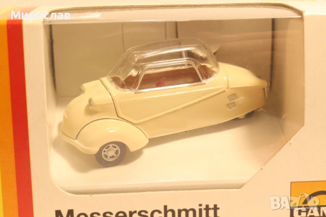 1:43 GAMA MESSERSCHMITT КОЛИЧКА МОДЕЛ, снимка 2 - Колекции - 54114220