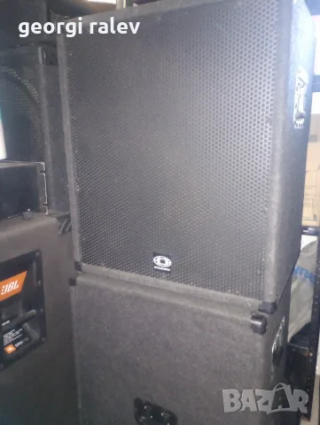 2 . баса 700 W с гов. ВВА 15 и две 3 лентови с 15инч г. ВВА 500W. FML10 хор. fostex ot Dinacord