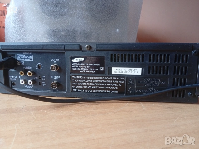 видео SAMSUNG VQ - 31 R, снимка 5 - Плейъри, домашно кино, прожектори - 52906513