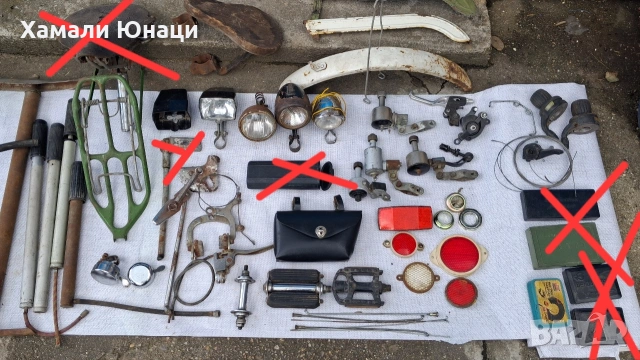 Чаркалаци за ретро велосипеди.Цени от 5€ до 15€