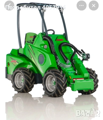 Отдавам под наем мини челен товарач Avant 423 (на машиносмяна)