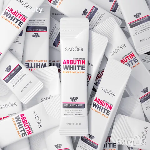 Sadoer Nicotinamide Arbutin White Sleeping Mask - нощна маска за лице, снимка 5 - Козметика за лице - 55394085