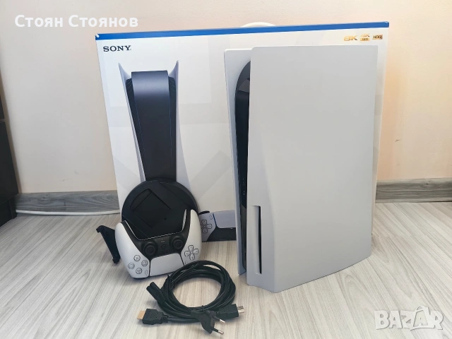 Продавам пълен комплект PlayStation 5 Standart Disk Edition (PS5)