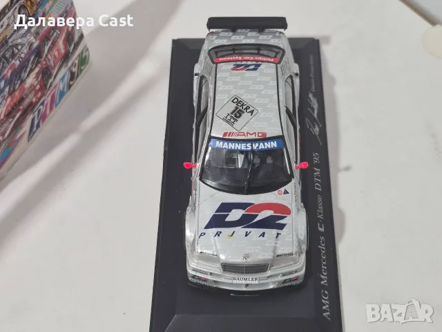 1/43 Mercedes C Klasse Dtm 95 Minichamps , снимка 4 - Колекции - 55438744