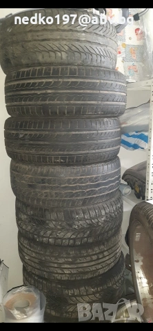 продават се останали гуми 205/55/16 10 евро 1 брой 0886519350, снимка 2 - Гуми и джанти - 54366566