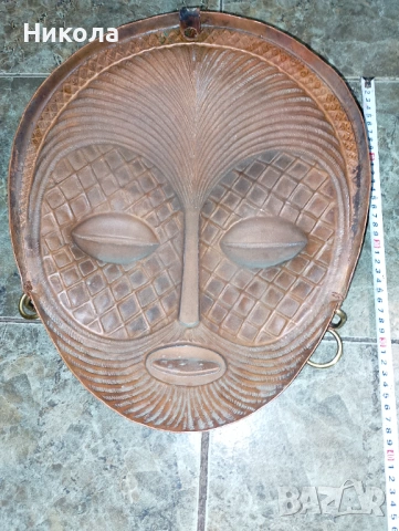 Медна маска, снимка 5 - Други - 50451309