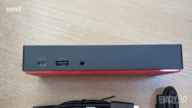 НОВА Lenovo ThinkPad USB-C Dock (40AS), снимка 4 - Лаптоп аксесоари - 55703717