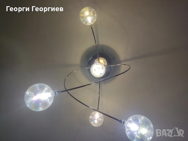 Елегантен полилей с G4 led крушки на 12 волта, снимка 3 - Лед осветление - 54065544