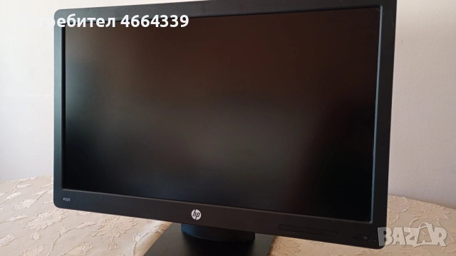 Монитор HP P223 22 Инча - Хубав, снимка 7 - Монитори - 54427128