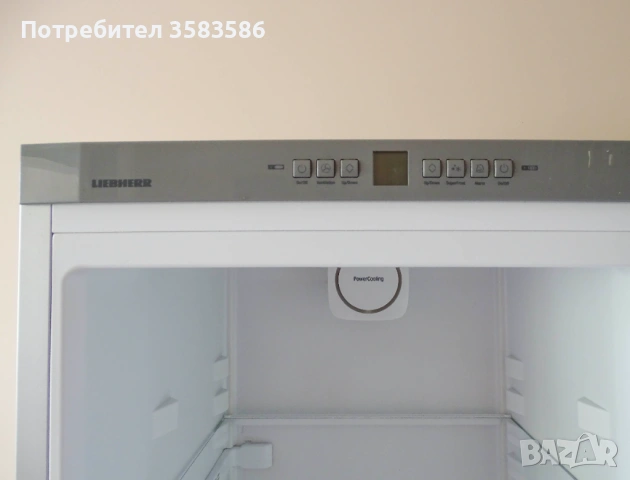 Хладилник с фризер Liebherr CNel 4313 (Инокс) – работещ, със забележки, снимка 7 - Хладилници - 54691321