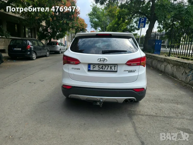 Hyundai Santa Fe 2.2 CRDi 197 к.с. 4WD AUTOMATIC • PANORAMA • 7 МЕСТА • КОЖА • SELF PARKING, снимка 4 - Автомобили и джипове - 55653329