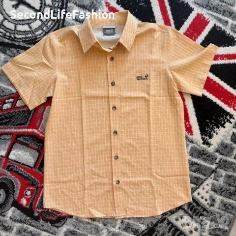 Jack Wolfskin travel дамска риза с къс ръкав размер М, снимка 2 - Ризи - 54167410