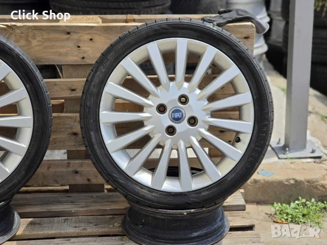 4х100 17 Fiat Punto Grande Evo 4x100, снимка 2 - Гуми и джанти - 55013673