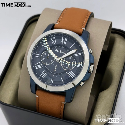 Fossil FS5151 Grant Chronograph, снимка 2 - Мъжки - 55224832