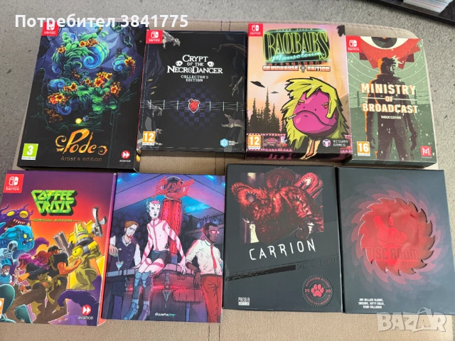 Комплект от 18 нови игри за Nintendo Switch, снимка 2 - Игри за Nintendo - 54255622