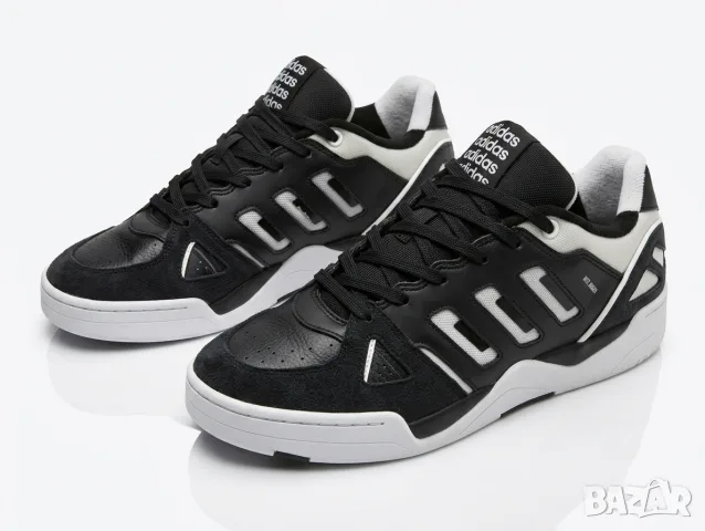 ADIDAS Midcity Low Original Men's Sneakers Оригинални мъжки кецове маратонки Адидас черни бели 43