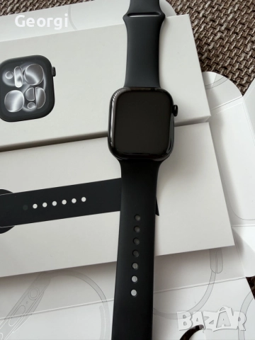 Apple Watch Series 11 46mm jet black, снимка 2 - Смарт часовници - 55225922