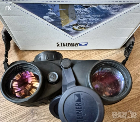 Морски бинокъл Steiner Navigator Pro 7x50 с компас (СЪС ЗАБЕЛЕЖКА)