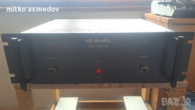 крайно стапало db audio 300 , снимка 5 - Ресийвъри, усилватели, смесителни пултове - 53936378