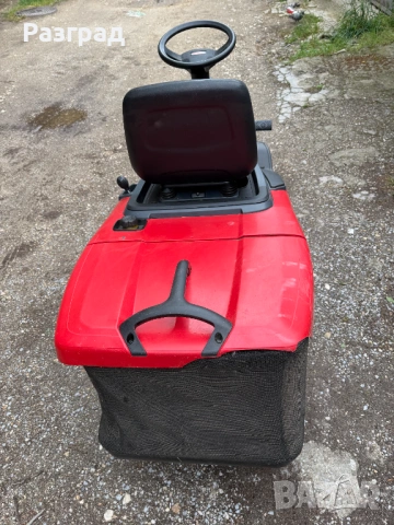 Тракторна косачка Castelgarden с кош 10 к.с briggs&stratton , снимка 6 - Градинска техника - 54608521