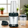 Мощен нутри блендер Oliver Voltz, 1200W с LED дисплей и 2 кани за смути (1000ml/800ml), снимка 2