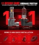 Нови 9005 HB3 LED крушки за фарове 36000LM 6500K 110W IP68 комплект 2 броя светлини, снимка 2
