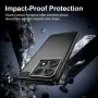 За Motorola Edge 70 Max 5G Carbon Fiber Brushed TPU Калъф със Скрийн Протектор – 3 цвята, снимка 6