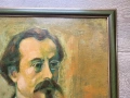 Масло на платно - портрет на Георги Кирков - проф.Бойчо Григоров (31.01.1916-1997), снимка 4