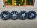 4бр. ОРИГИНАЛНИ 17” Джанти+Гуми 5х112 за -AUDI/VW/SEAT/SKODA/VAG- 7,5Jx17H2, ET38, снимка 1
