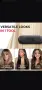 Четка преса за коса TYMO Flipro Hair Straightener Brush 2 in 1 200M Ions Ceramic Black , снимка 3