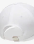 NIKE Dri-Fit Club Metal-Logo Cap White  Бяла шапка Nike, снимка 4