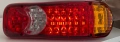 КОМПЛЕКТ LED стоп 5 функции 24V за камион, бус, ремарке (мигач/габарит/мъгла), снимка 3