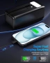 Външна батерия 50000 mAh,4 usb порта,type C,черна, снимка 6