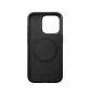 Гръб Nomad за iPhone 15 Pro, Modern Leather Case, Черен, снимка 3