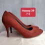 РАЗПРОДАЖБА на стилни дамски обувки на ток номер 39 , снимка 18