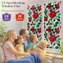 Ново Статично фолио за прозорци 30x200 см UV Защита Дъгов Ефект Рози Поверителност Без Лепило, снимка 4