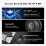 Nuroum безжична Bluetooth слушалка със ENC шумопотискане и микрофон USB-A/Type-C за офис и разговори, снимка 6