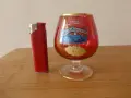 Кристални чаши за коняк 6 бр сервиз Венеция 1970 г, снимка 4