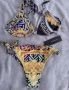 Versace Нов Дамски Бански Две Части, снимка 2