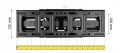 Стенна стойка за телевизор, въртяща се, 32-70 инча, макс. 50 кг, Vesa 100x100 - 400x400, снимка 2