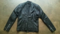 Jack & Jones JCONIMU LEATHER Jacket Размер S мъжко яке агнешка естествена кожа 17-27, снимка 2