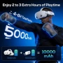 Нова VR батерия Meta Quest 3 3S 2 бързо зареждане 18W Power Bank за Oculus, снимка 4