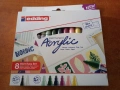 Два Комплекта Акрилни Маркери Edding Nordic Colfr Akrylic Marker Starteer Set, снимка 3