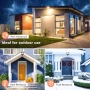 LED прожектор за открито с детектор за движение – 25W, снимка 5